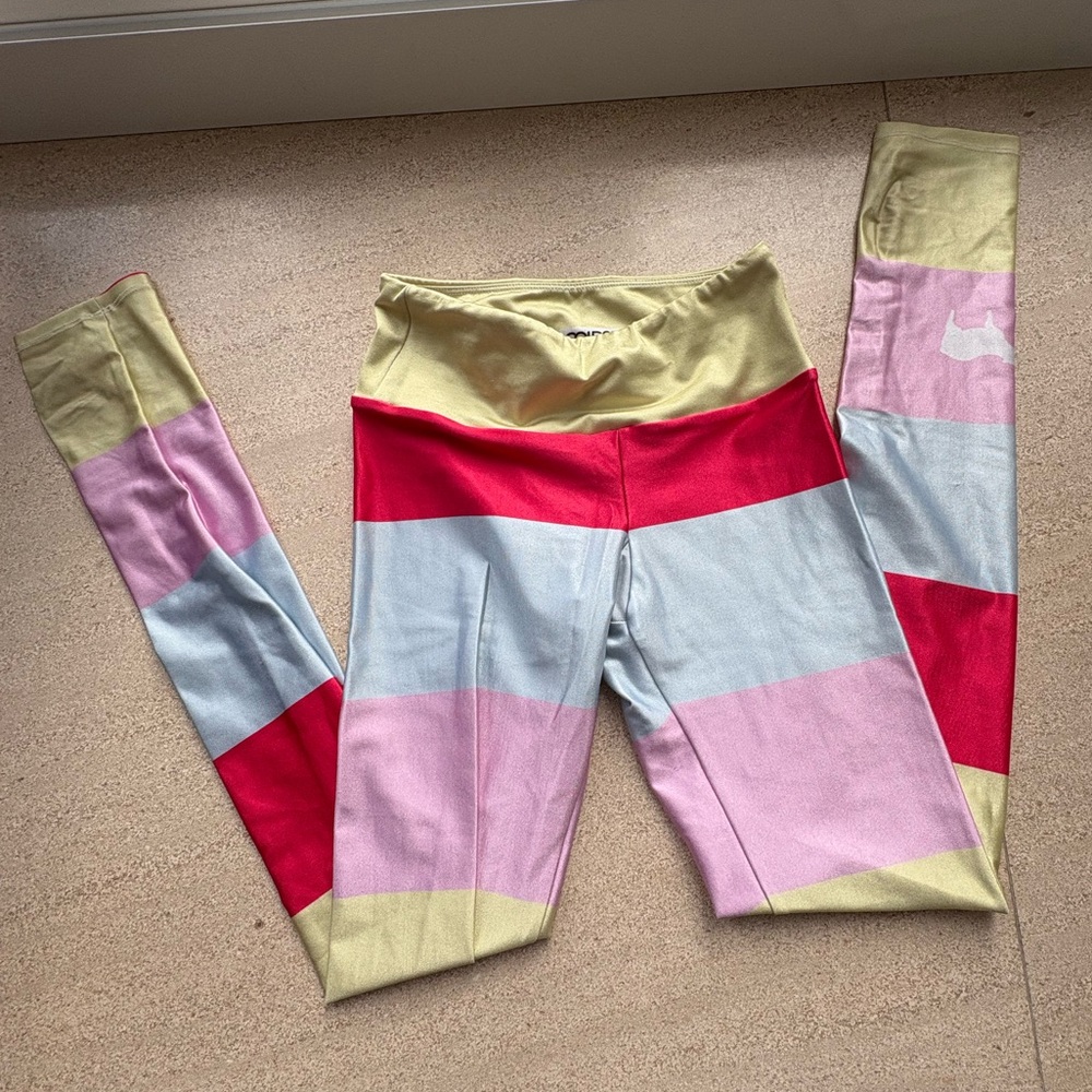 Goldsheep Multicolor Leggings; XS; excellent condition